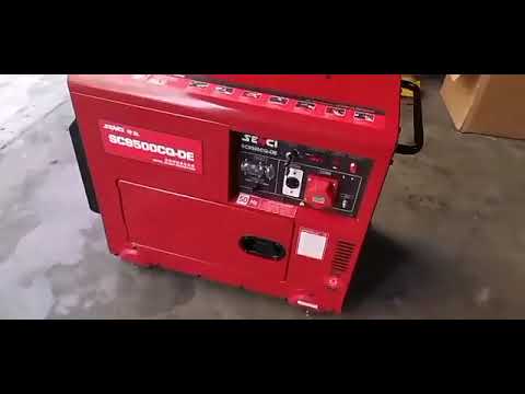 Minsun 20kw Kubota silent diesel generator showcase