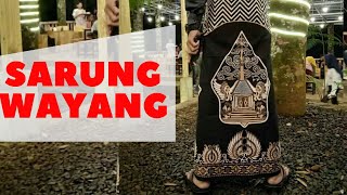 SARUNG WAYANG KEREN
