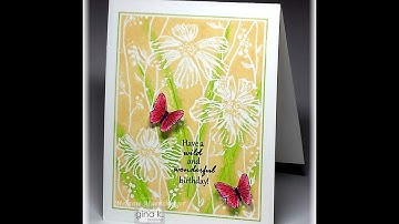 How to: Direct to Stamp Technique with Wild at Heart & Markers