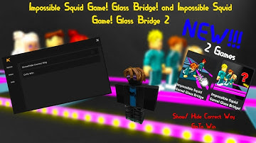 [NEW] Impossible Squid Game! Glass Bridge Normal and 2 Script | PASTEBIN | 2 Games | 2024