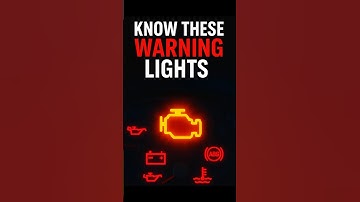 Car Dashboard Warning Lights You Should NEVER Ignore!