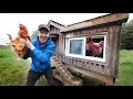 REPOING Beautiful $2500 Chicken Coop (for FREE) for the Off Grid Cabin! | Building Brooder Chick Box