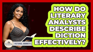 How Do Literary Analysts Describe Diction Effectively? - Fictional Journeys