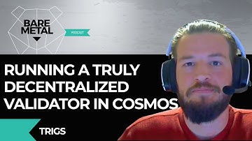 Running a Truly Decentralized Validator in Cosmos | Trigs | Kleomedes