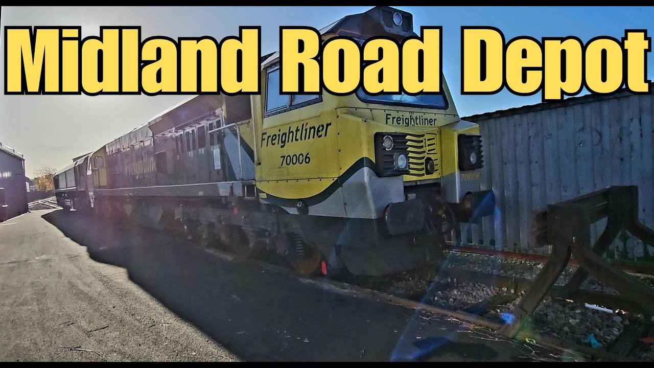 Sunday Morning Walk Around Hunslet | Midland Road Rail Depot, Leeds