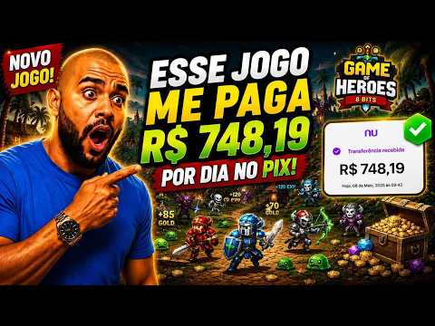 THIS GAME PAYS ME 748.19 A DAY VIA PIX! GAME OF HEROES
