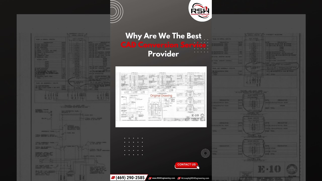 Transform Your Designs with the Best CAD Conversion Services | 