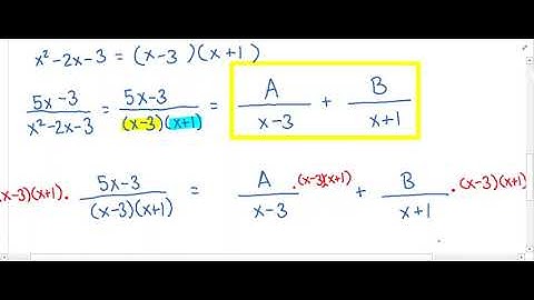 9.4 Case 1:  The Denominator Is a Product of Distinct Linear Factors / Example 1