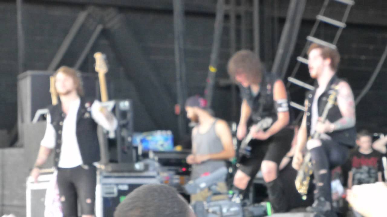 [HD] A Lesson Never Learned - Asking Alexandria - Rockstar Mayhem Fest Bristow - 7/29/12