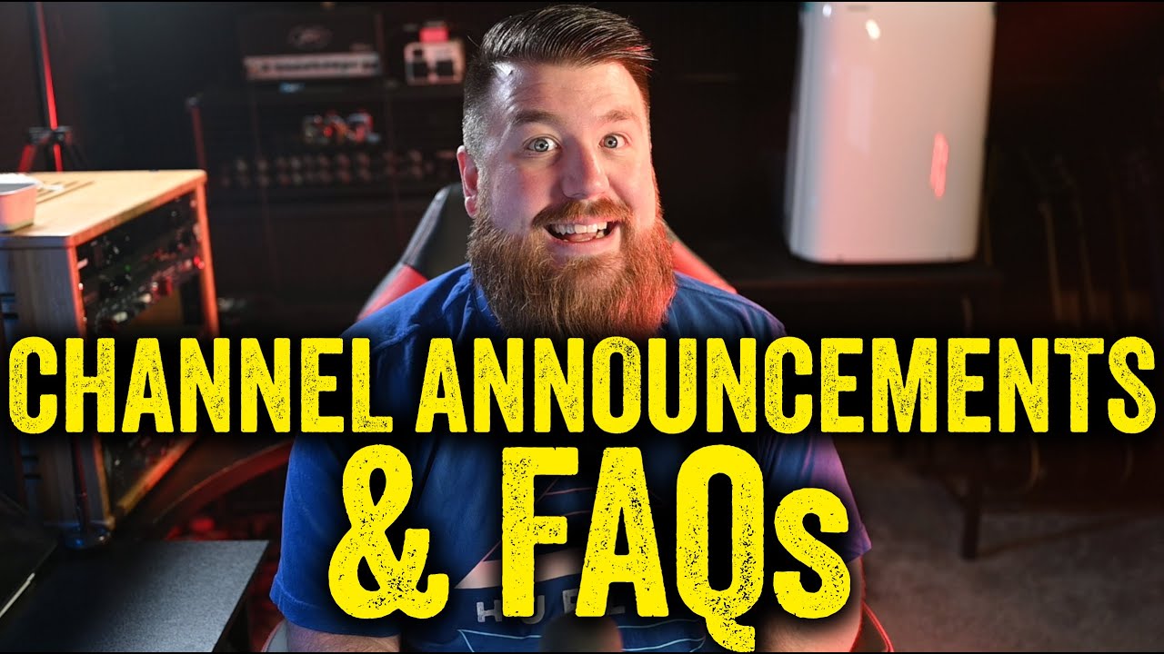 Channel Announcements And FAQs YouTube