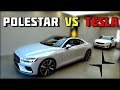 Отношение к машинам в США не перестаёт удивлять / Tecт--драйв электрокаров Polestar 2 vs Tesla 3
