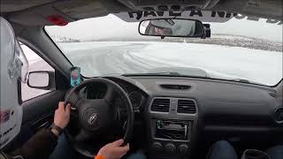 4 different 1st impressions of  2007 Subaru WRX with MapDCCD, Speedy Goat Ice-X Jan 14/15