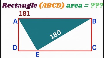 Can you find area of the Green Rectangle? | (Triangle) | #math #maths | #geometry