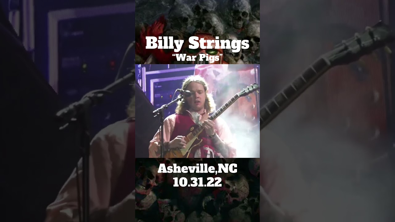 Billy Strings' "War Pigs" was the ultimate metalgrass shocker! 🤘Black Sabbath
