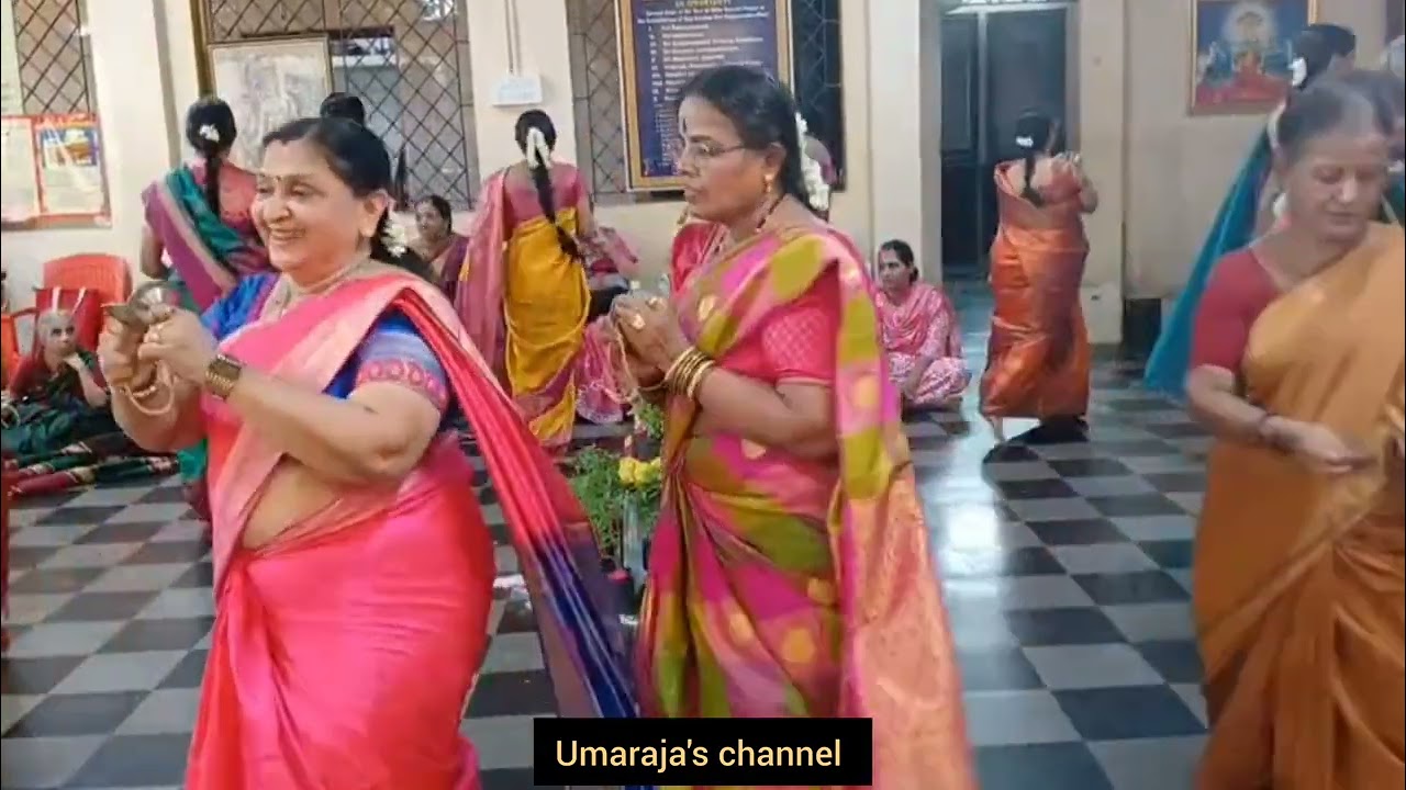 Sankeerthane by ladies in shibira at Raghavendra Swamy Mutt T Nagar