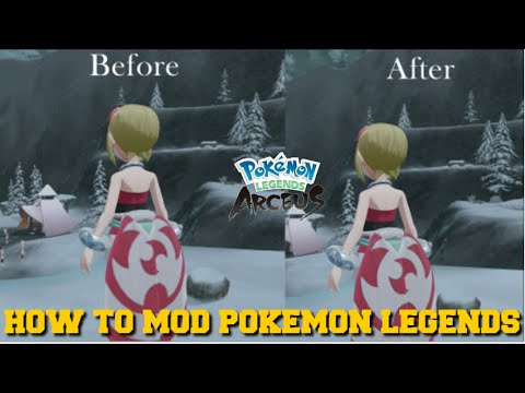 HOW TO MOD POKEMON LEGENDS ARCEUS GUIDE! 