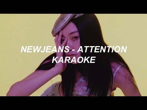 Newjeans - Attention Karaoke Easy Lyrics