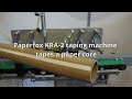 Tape applicator for paper cores