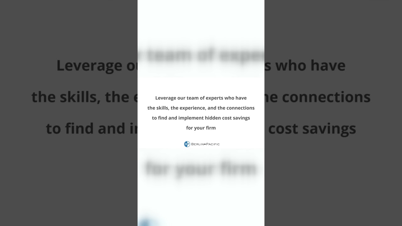 Berlin Pacific guarantees telecom savings with an expert team