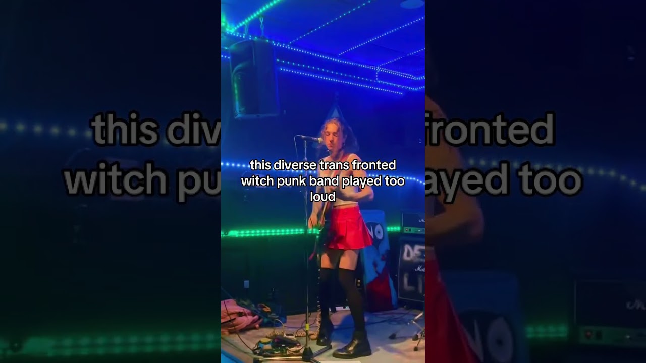 this trans fronted witch punk band scared the regulars 