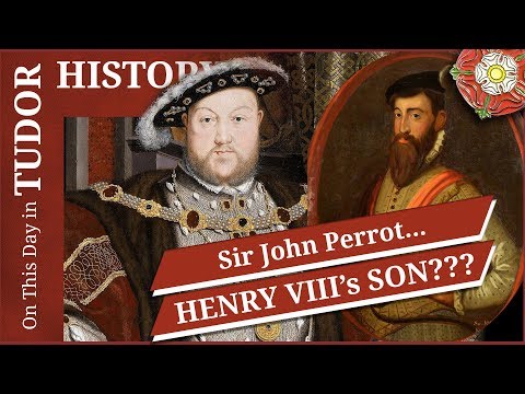 November 3 - Sir John Perrot, Henry VIII's son?