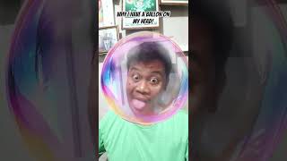 why i have ballon on my head #ytshorts #dailyvlog #dailyshorts