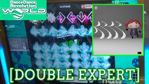 【DDR WORLD】 人マニア / 原口沙輔 [DOUBLE EXPERT] 譜面確認+Play