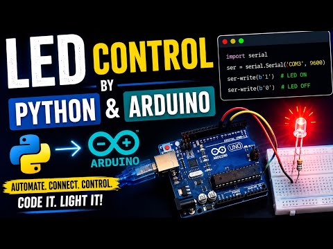 Control LED with Python & Arduino — Step by Step for Beginners