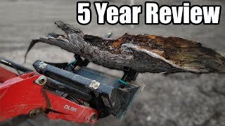 Titan 30" Clamp On Pallet Forks - Long Term Review on SubCompact Tractor