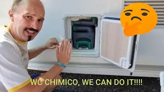 VIDEO TECNICOScarico wc chimico Roulotte e Camper.