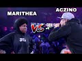 Marithea  vs aczino  batalln  god level gram slam