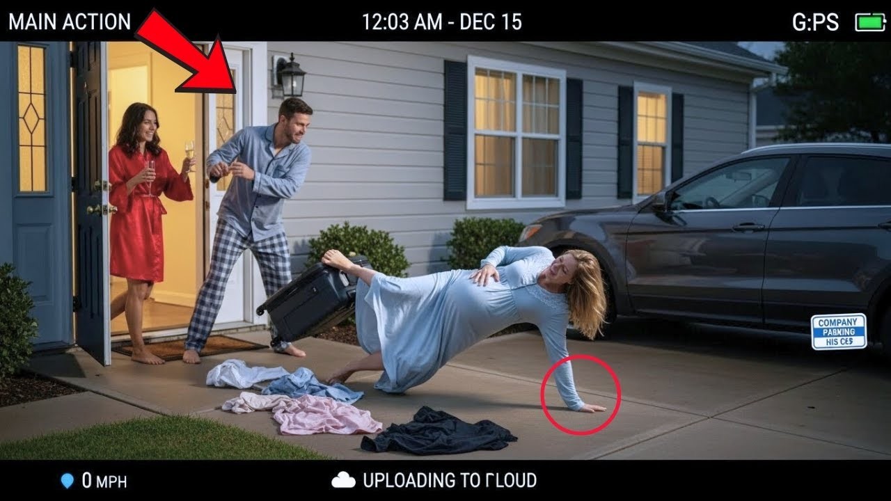 He Shoved Pregnant Wife Out At Midnight For Mistress — Her Dashcam Caught Everything And His Comp