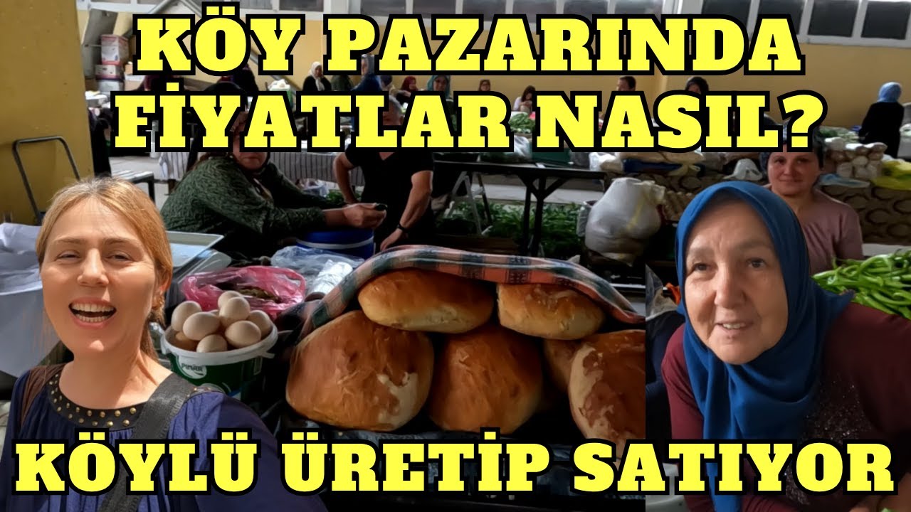 BOLU'NUN KÖY PAZARINI GEZİYORUM -  KÖYLÜNÜN PAZAR FİYATLARI NASIL?