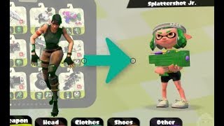 Splatoon 2 - Playing as a default skin in Splatoon