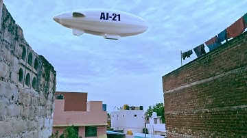 VFX Blimp in Blender