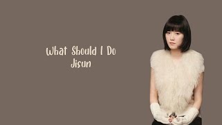 What Should I Do (어떡하죠) - Jisun (지선) (Boys Before Flowers OST) LYRICS