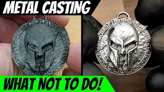 Lost Resin Casting Guide - what NOT to do! Tips for better casting