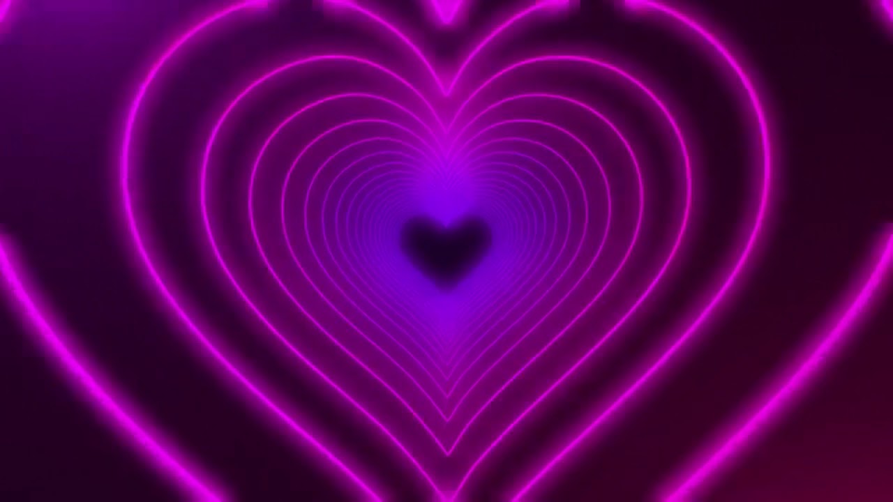 Aesthetic Heart TikTok Background - YouTube