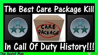 The BEST Care Package Kill In Call Of Duty History! - Black Ops 3 & MW3 Triple Package Kill!