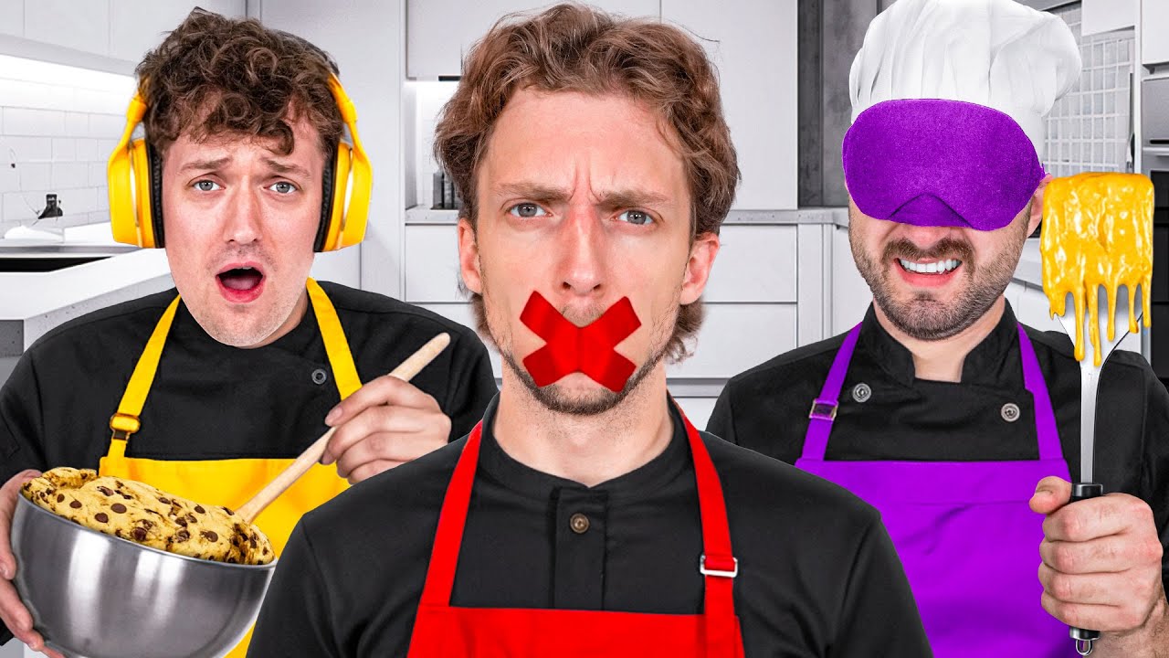 BLIND DEAF and MUTE Cooking Challenge!