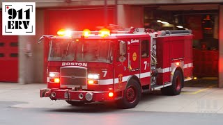Boston Fire Truck Responding | Engine 7 by 911 ERV - Emergency Response Visuals 428 views 13 days ago 54 seconds