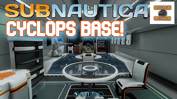 Subnautica-  How to use the Cyclops as a base!