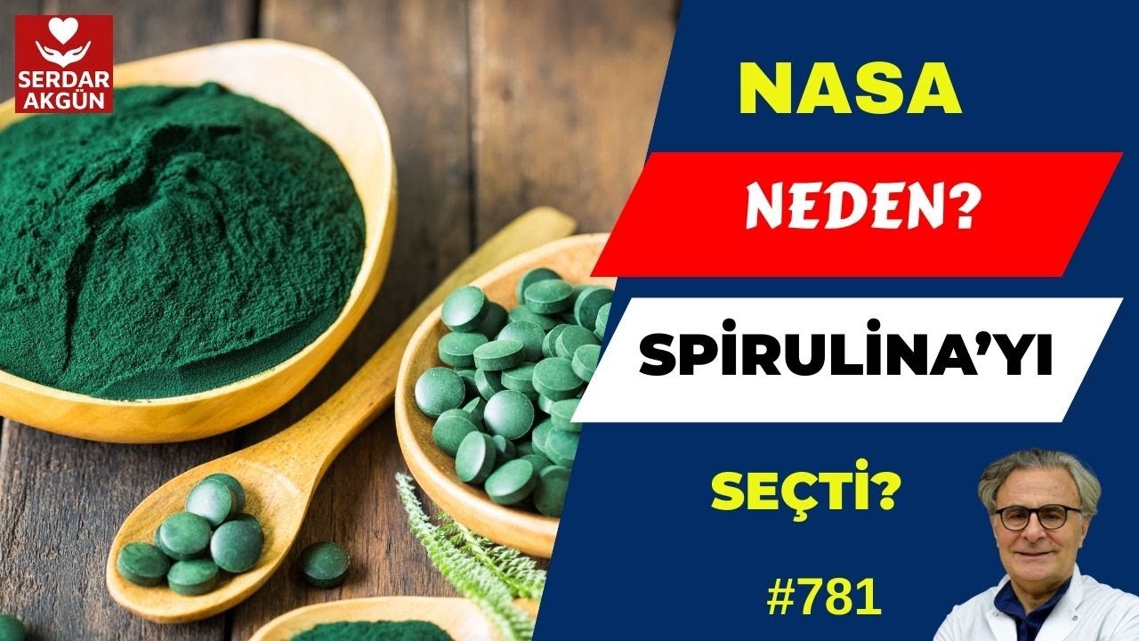 Spirulina nedir? Faydaları, Prof.Dr.Serdar Akgün, Tıp Videoları YouTube