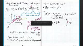 Calculus 3 Chapter 13.2