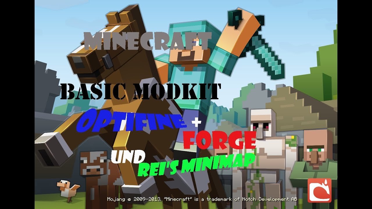 Minecraft Mod Review Basic Mods: Optifine,Forge und Rei's Minimap ...