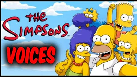 The Voices Behind The Cartoon - The Simpsons Cast
