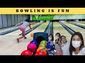 Playing Bowling with friends | Bowling is fun | Miss Jayn