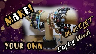 Diy: bracelet display stand (cardboard)