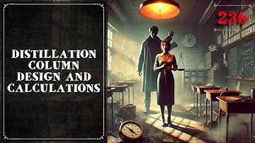 236. Distillation Column Design and Calculations | Chemical Engineering | The Engineer Owl #units