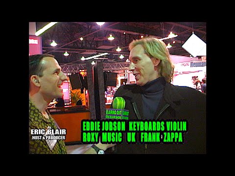 Eddie Jobson & Eric Blair talk UK, Roxy Music & Jethro Tull  @ Namm 2002